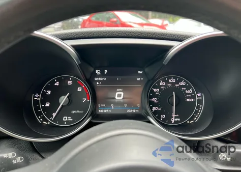 2017 Alfa Romeo Giulia Ti Q4 z USA, uszkodzony, nr VIN ZARFAEEN9H7544398